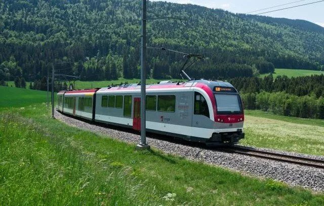 Travys Train Yverdon-Les Bains - Sainte-Croix
