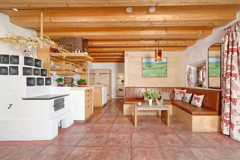 Apartment with a lovely farmhouse parlor