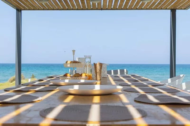 An Impressive Beachfront Luxury Retreat with Private Beach