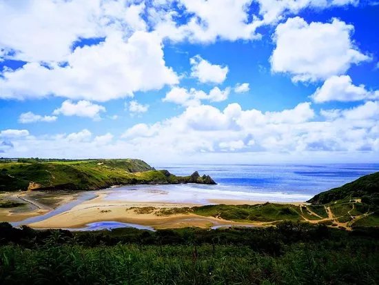 Three Cliffs Bay
