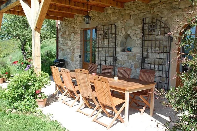 Villa with private pool and panoramic views on Tuscany/Umbria border