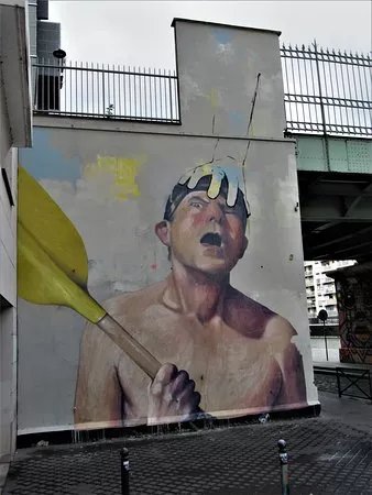 Fresque Festiwall Au Fil de l’Ourcq 2019 - Philippe Herard
