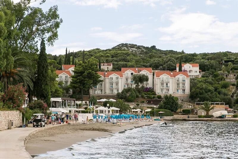 Apartments Maria Koločep- Studio Apartment with Terrace and Sea View