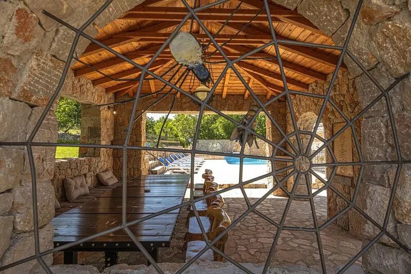 Villa Marchelina Grubine - Beautiful stone villa with 2 pools