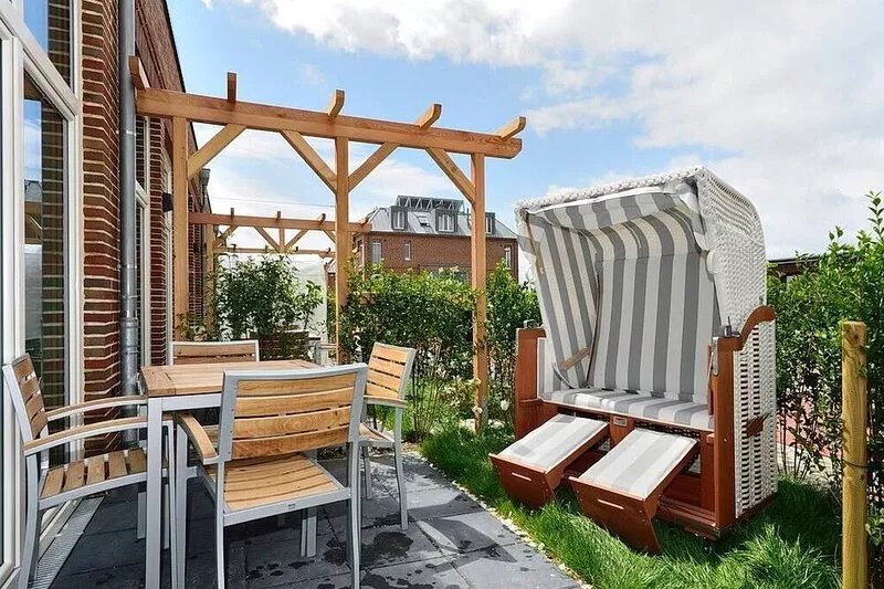 Tolles Apartment mit West-terrasse und Strandkorb - Inklusive Meeresrauschen!