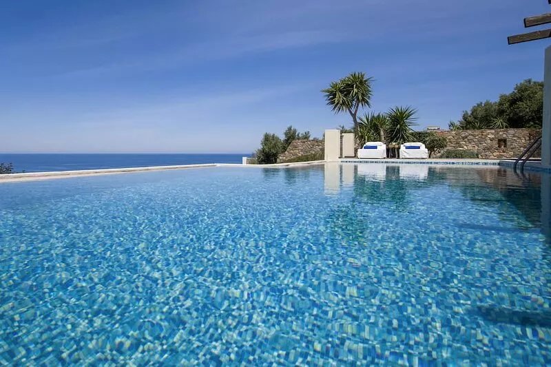 Keramoti Villas - Villa Erofili - Heated Pool - Outdoor Heated Jacuzzi