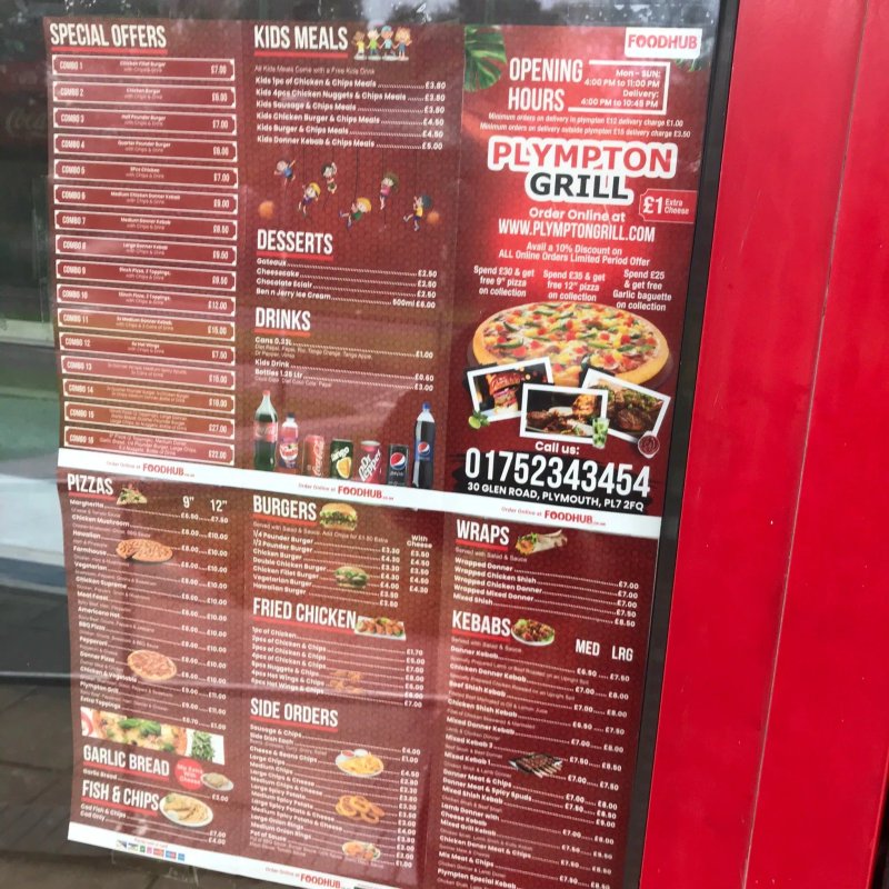 Plympton Grill