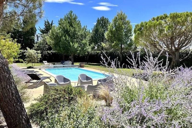 Charming house Les MEGARINES 1 classified 4*, private heated swimming pool