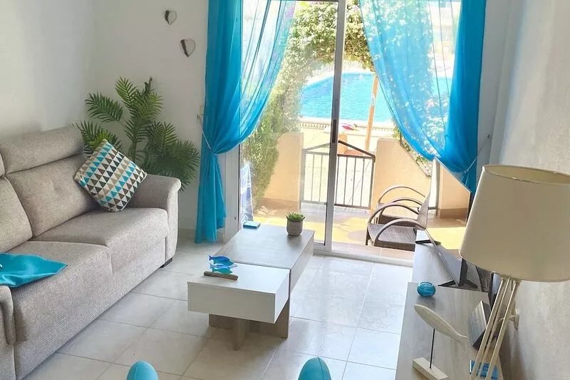 2 Bed 2 Bath Apartment, Ground Floor, Pool Facing, Los Alcázares, Nr Beach WIFI