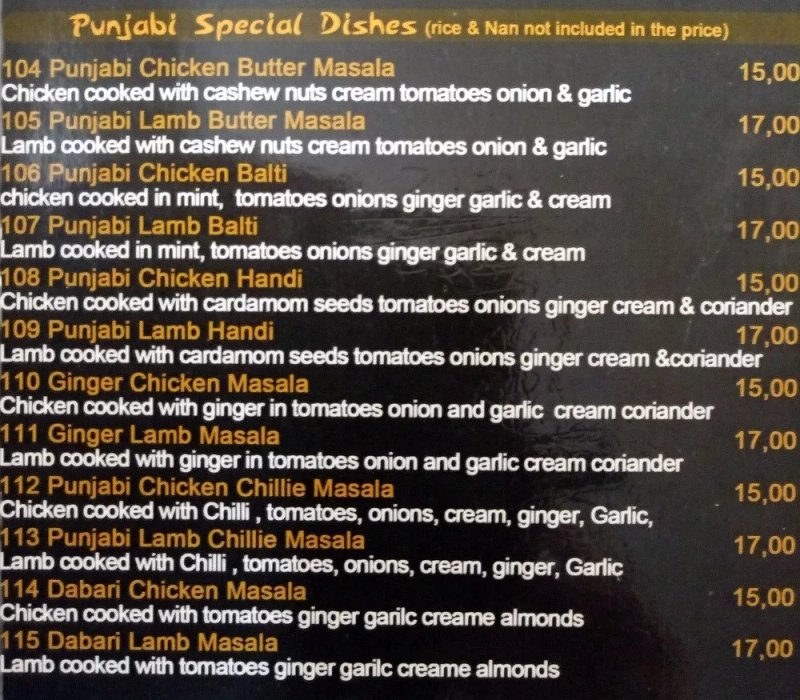 Punjab Tandoori Cuisine