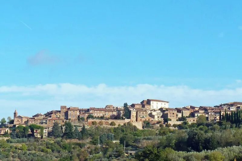 Contemporary luxury in a Medieval townhouse with Umbrian country views