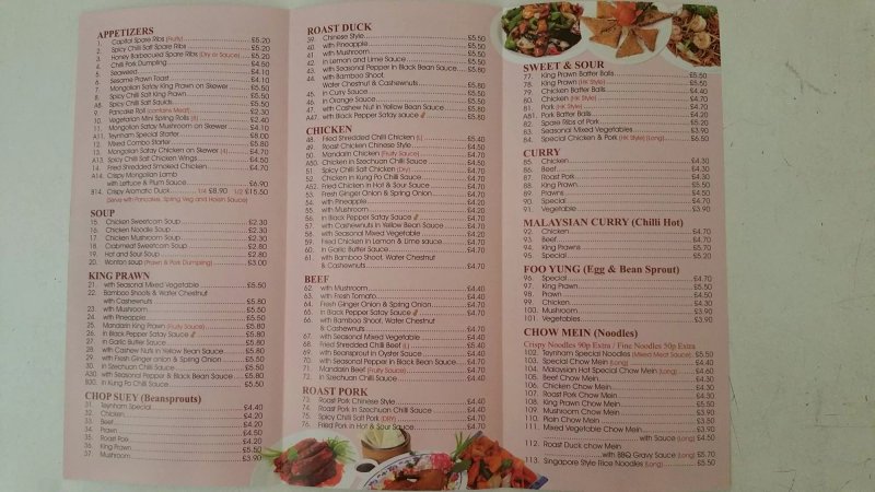 Teynham Chinese Take Away