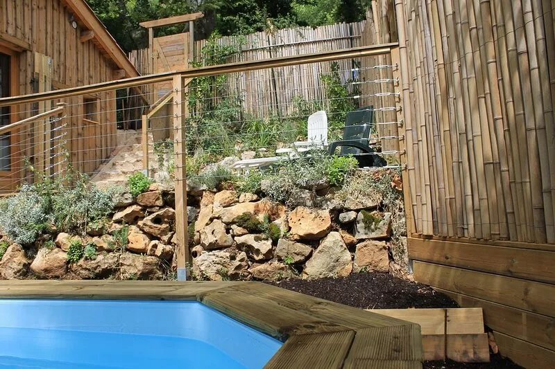 Beautiful Chalet with private pool and outdoor terraces.