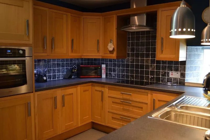 GAMRIE LODGE, former Stables. Tranquil rural location close to the sea...