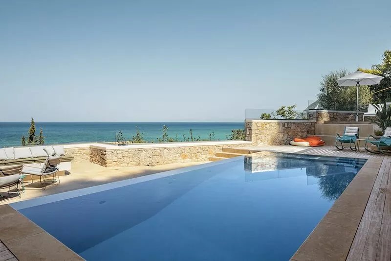 VinBlu Villa just a breath from the sea and the beautiful Agios Nikitas!