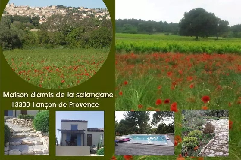 Provence countryside, new villa, benefits all comfort, swimming pool