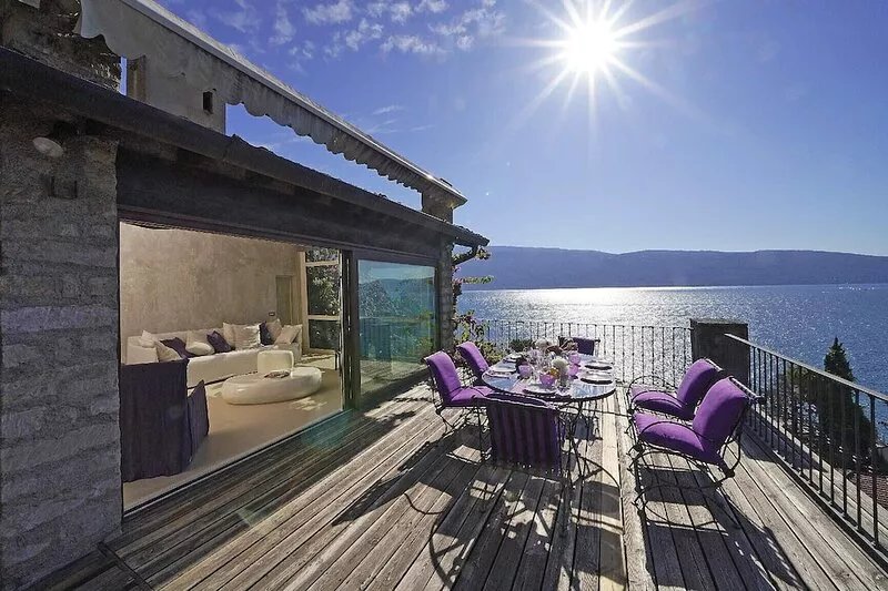 Luxury villa with stunning lake views and private pool