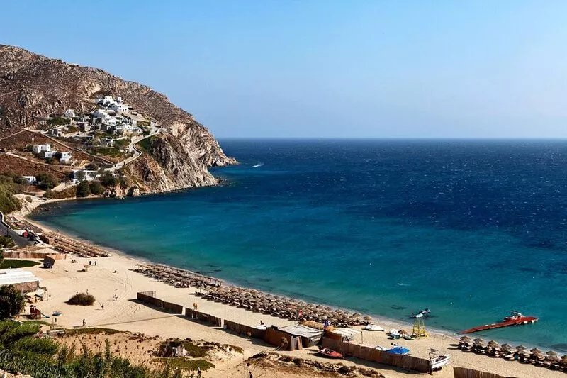 Amazing view Mykonian Villa with 5 bedrooms and pool