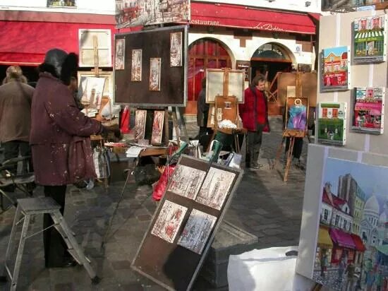 The French Way - Fine Wines and Famous Paintors in Montmartre