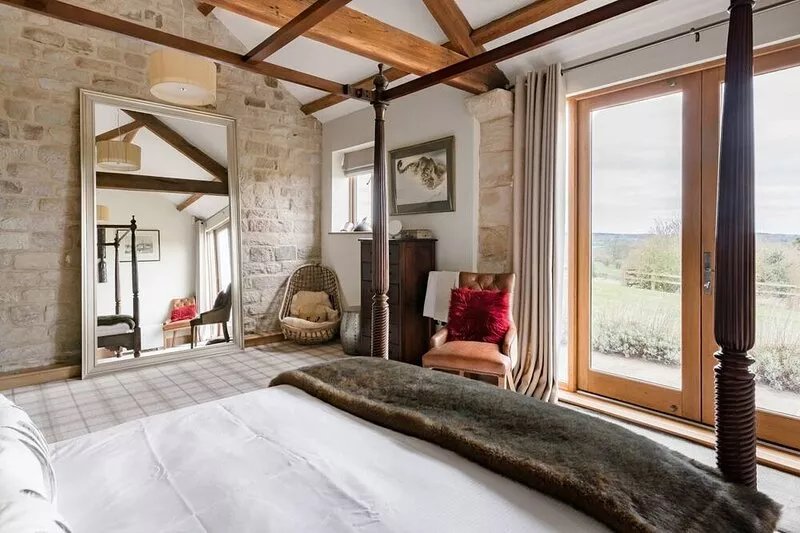 Luxury Peaceful Barn Conversion Sleeps 4 Amazing Views Harrogate 5* COW SHED