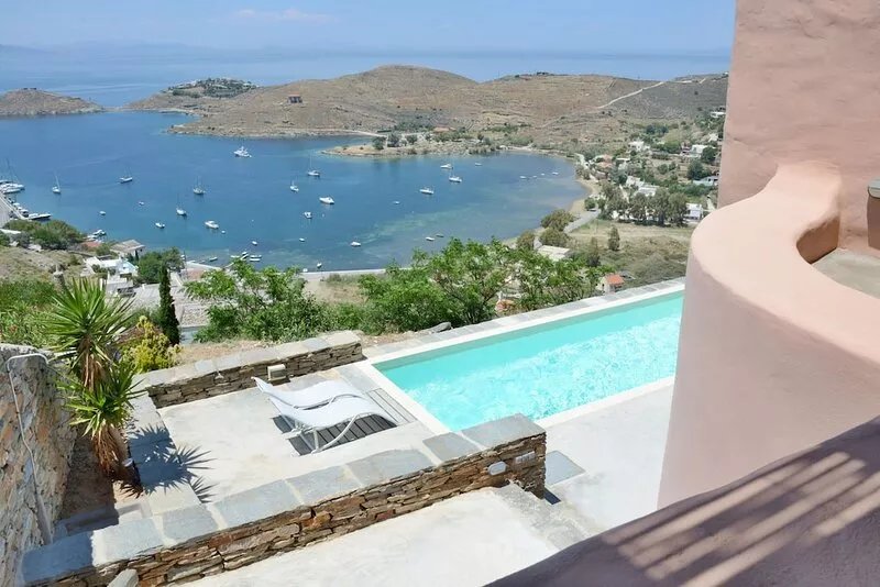 Villa Sonilia, Vourkari, Sea & Sunset View