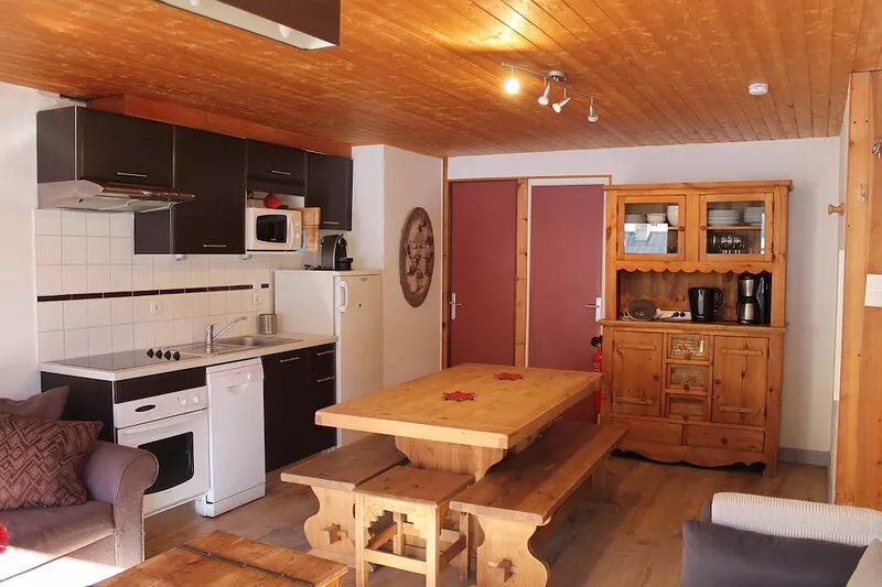 Apartment Les Myosotis 8pers 70m² Pied des pistes