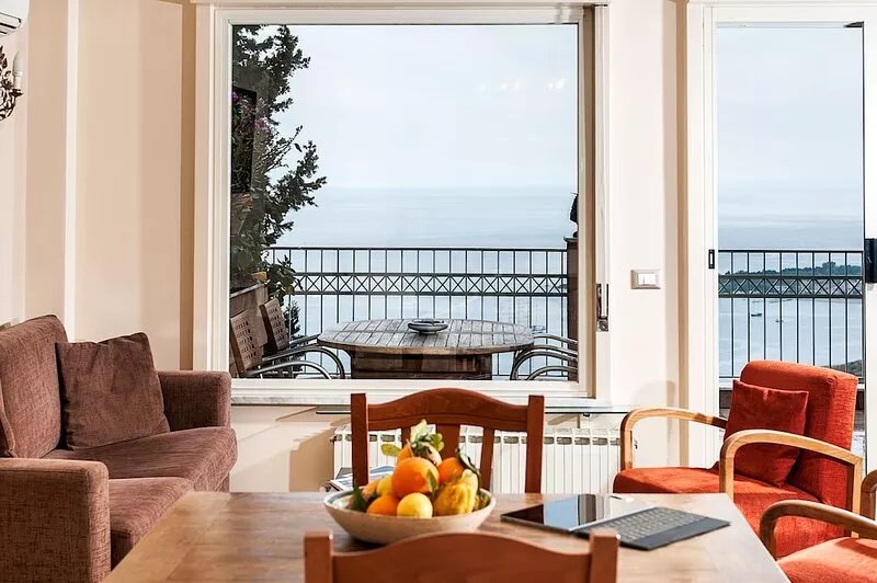 Residence Schuler -  Apartment 'D' with sea and Mount Etna view
