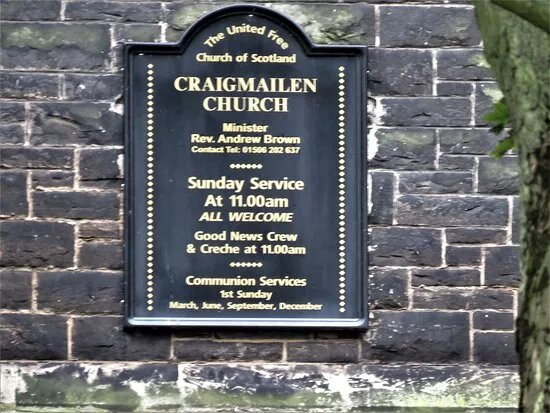 Craigmailen Church
