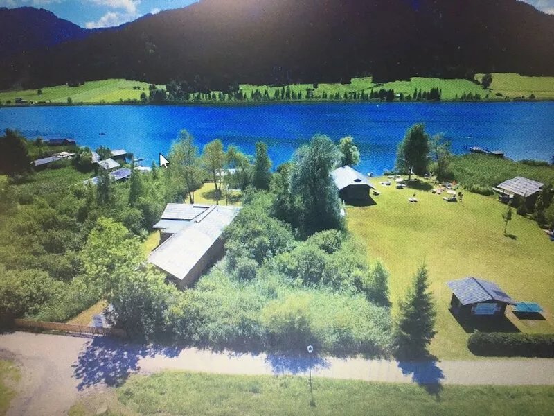 Luxury 3 room-Whg. directly on the Weissensee