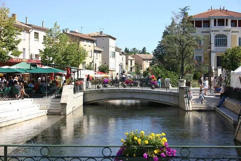 the gardenia  in the heart of Provence near Avignon, Luberon, mont ventoux