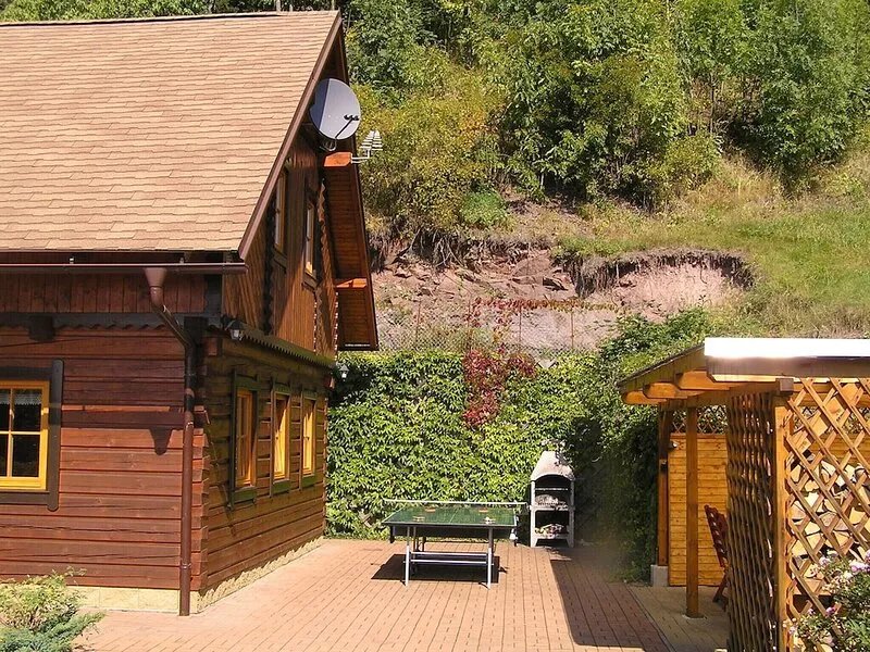Wooden house in Bohemian Paradise
