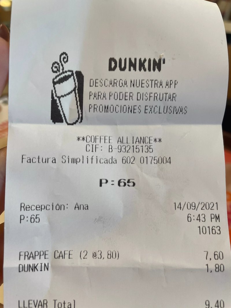 DUNKIN"