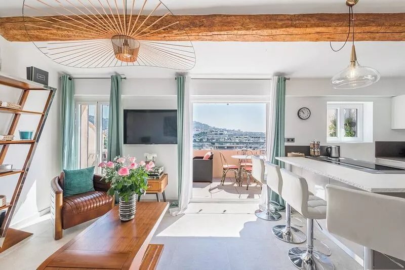 Facing Cannes port Magnificent Duplex breathtaking seaview Olam Properties