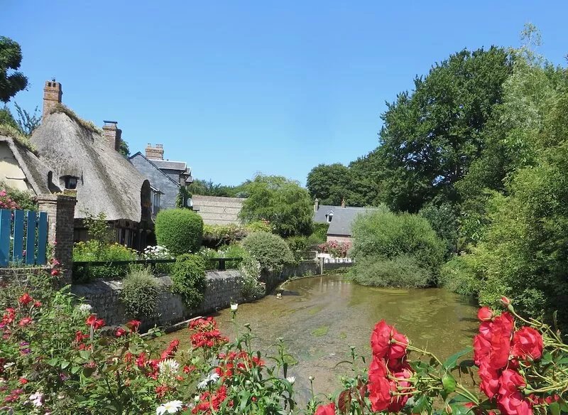 Cottage (with pool)  close to Veules les Roses on Normandy Coast