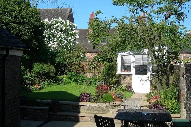 Garden Cottage is a listed, small town house on one of the loveliest streets.