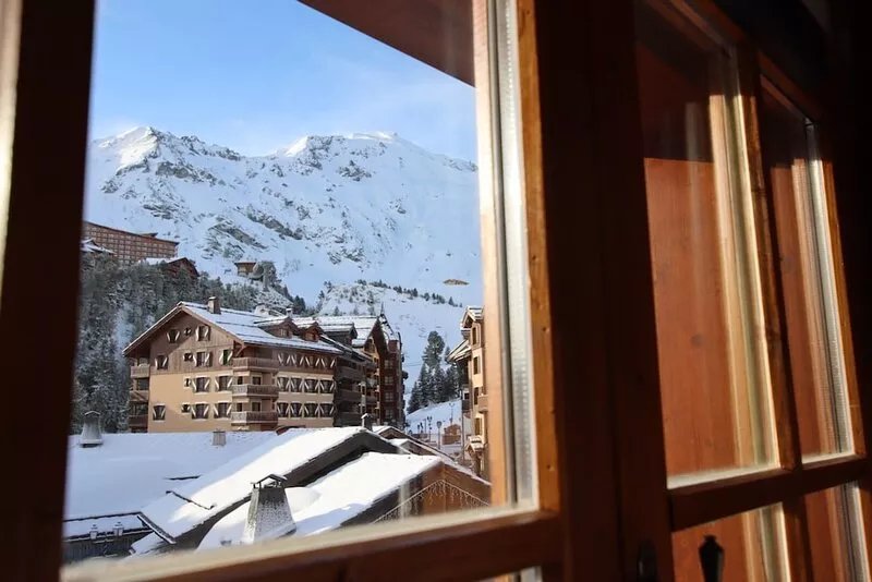 Appartement 3 Pièces Avec Cheminée, ski aux Pieds, Dans Résidence 5