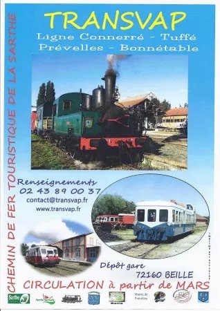 TRANSVAP - Chemin de Fer Touristique de la Sarthe