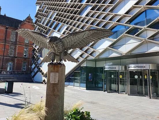 Allen The Peregrine Statue