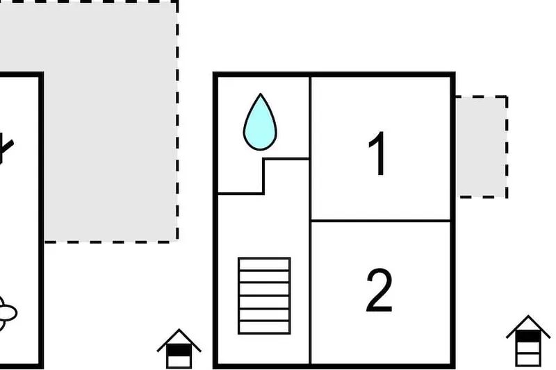 Weiße Strandvilla 58a