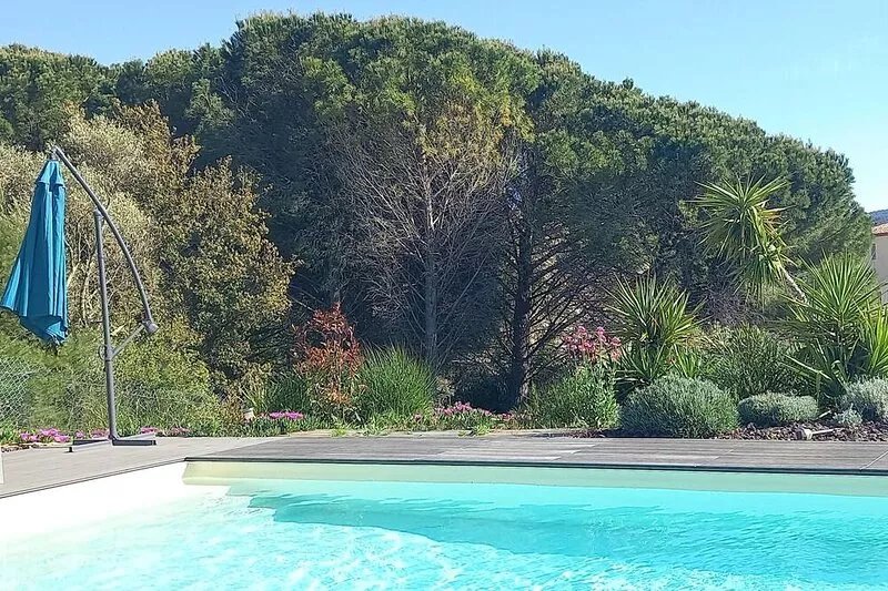 Charming contemporary villa with large swimming pool