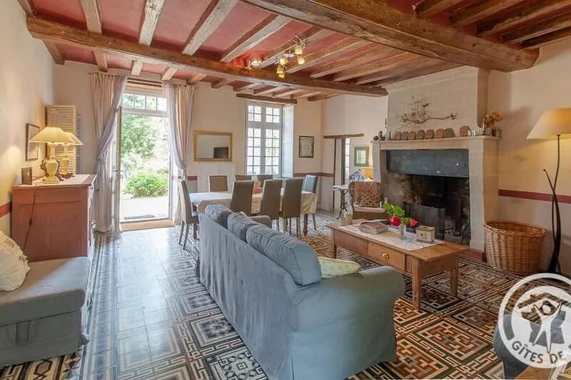 Gite Rochefort-sur-Loire, 4 bedrooms, 10 persons