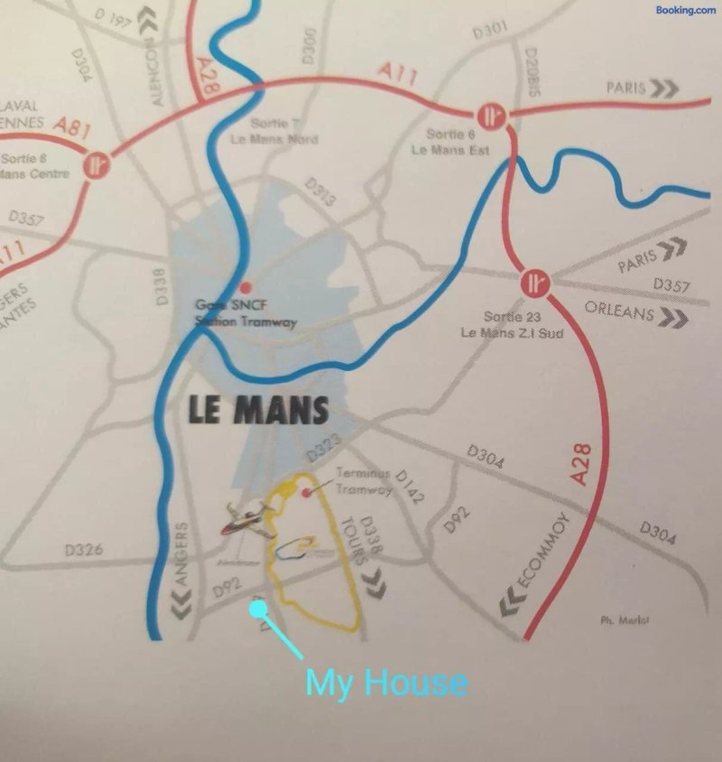 Chambres Le Mans 24 heures