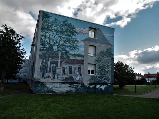 Fresque "cour De Ferme"