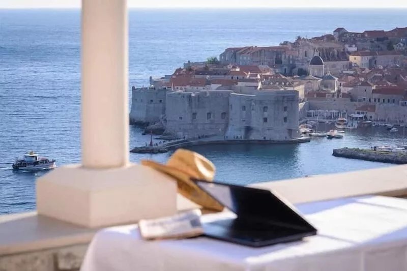 Apartments Ševelj - Comfort Studio With Shared Terrace And Sea View