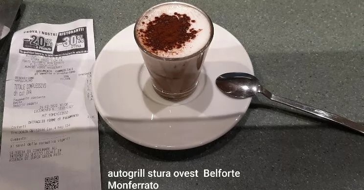 Autogrill A26 Stura Ovest