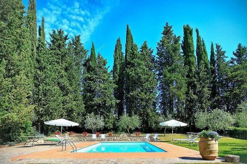 Villa Cherubina: A splendid sixteenth-century three-story villa located on top