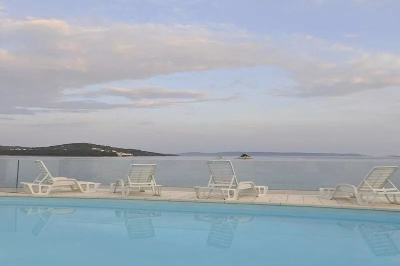 Split-Dalmatia-Most beautiful sea view on Adriatic,beach on the sea,heated  pool