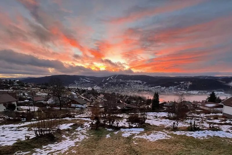 Gîtes de l'Alise - Gérardmer, sauna, 6/12 people, breathtaking view of the lake