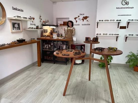 Oe gafas de madera