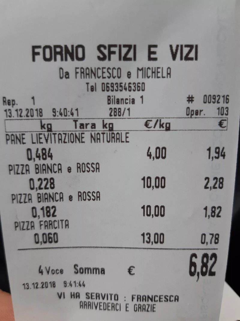 Forno Sfizi & Vizi Da Francesco e Michela
